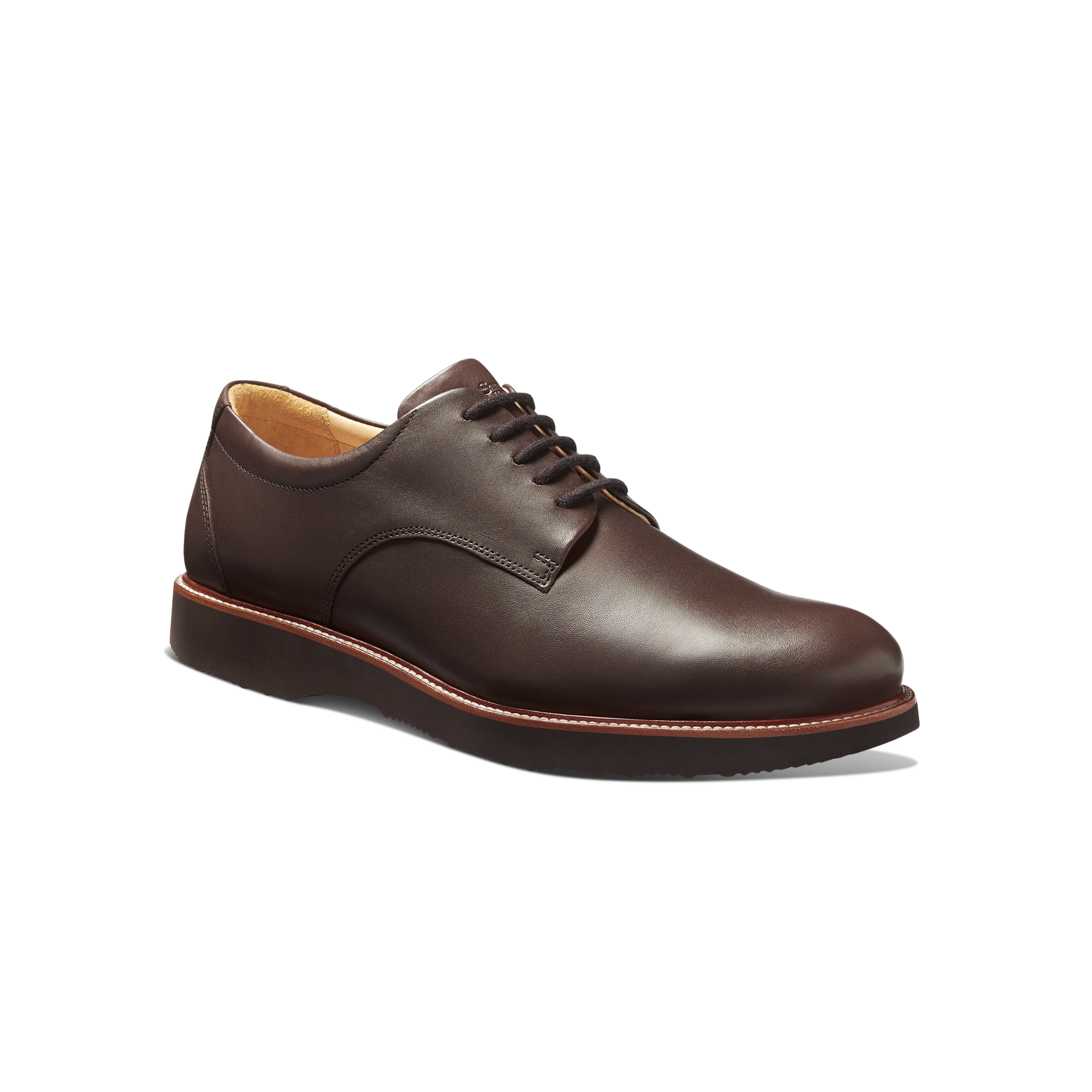 The Foundry Supply Co. Chestnut Leather Oxfords SHC0246CBR_SIDE.jpg main image 2